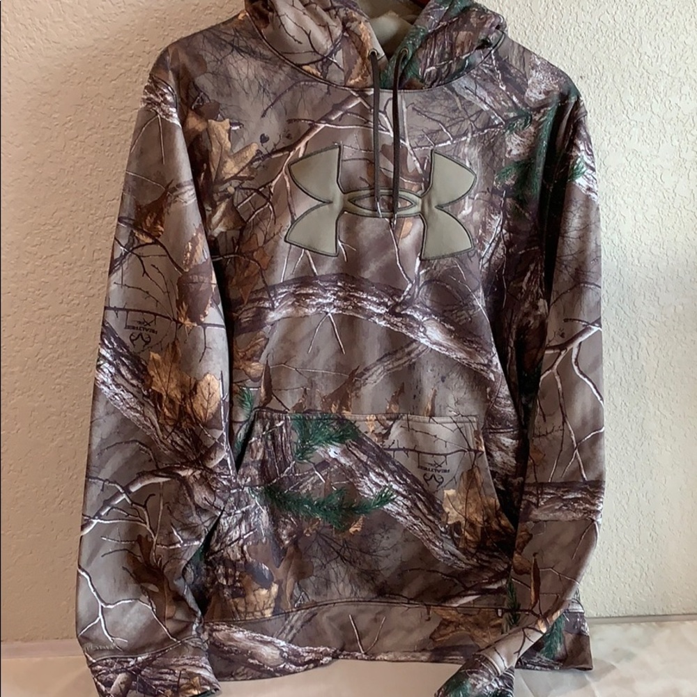 Under Armour camo hoodie